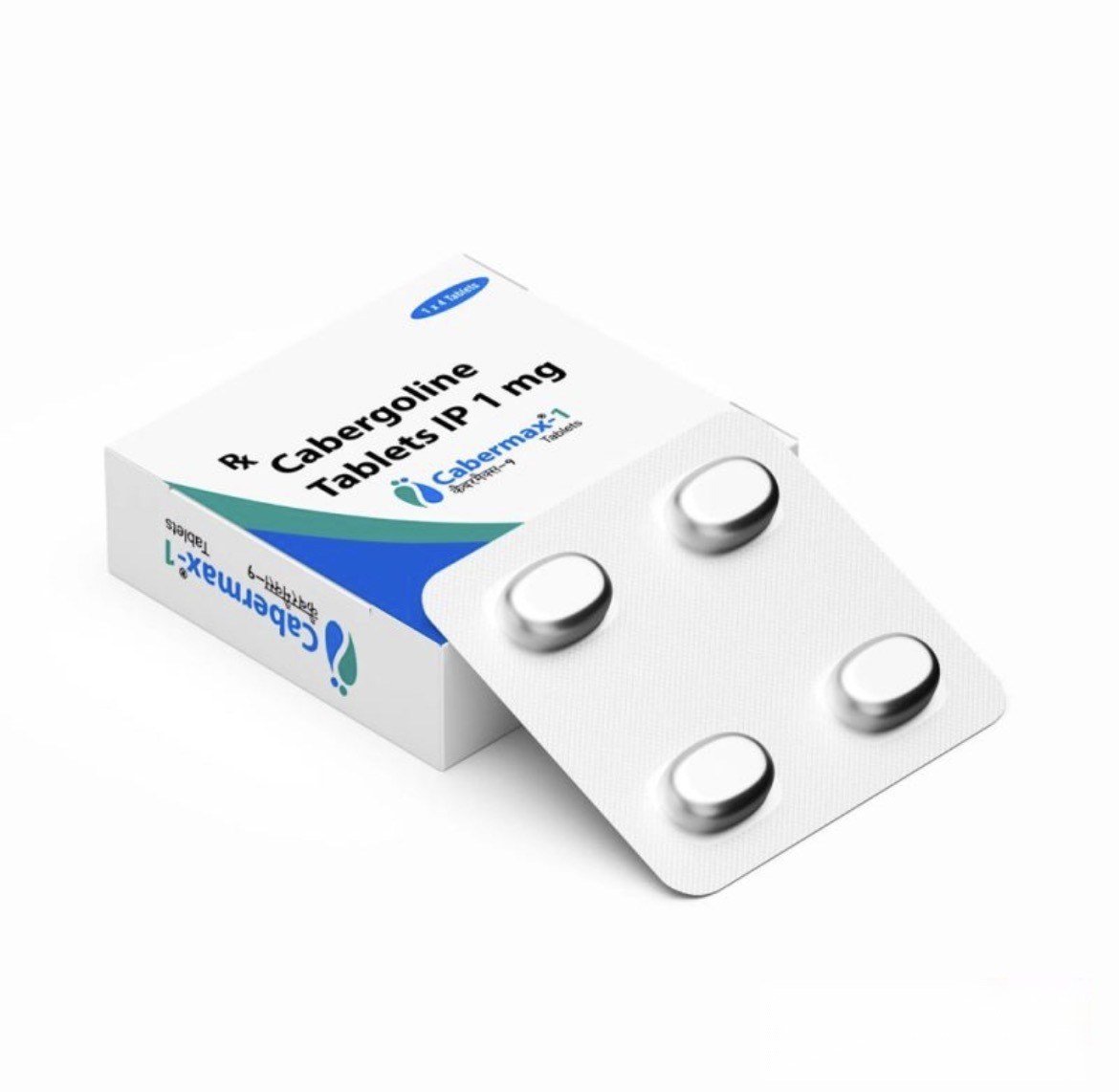 Cabergoline 1 mg – (4 Tablets Strip) – John Lee Pharma
