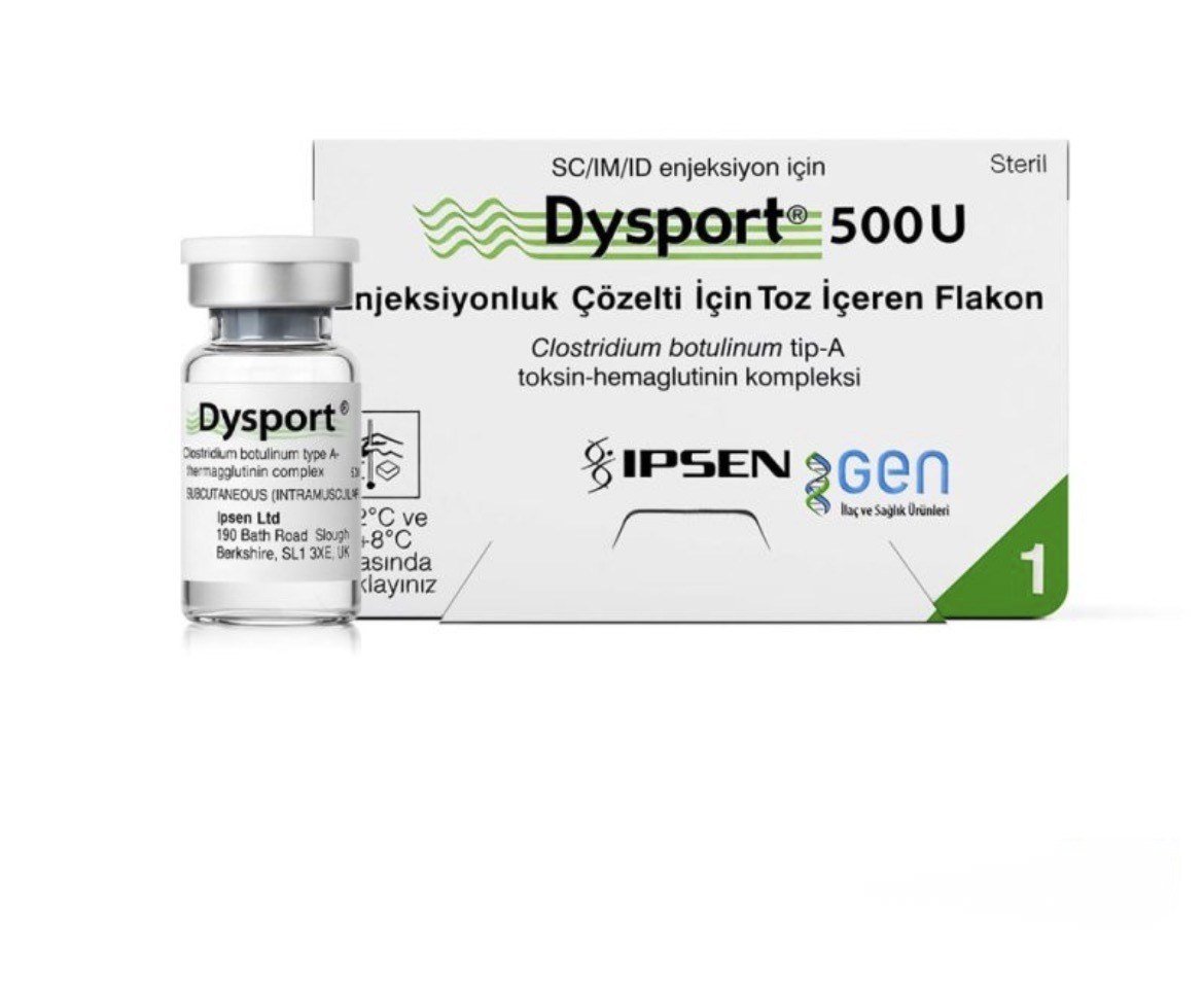 Dysport 500 IU Clostridium Botulinum Type A Ipsen