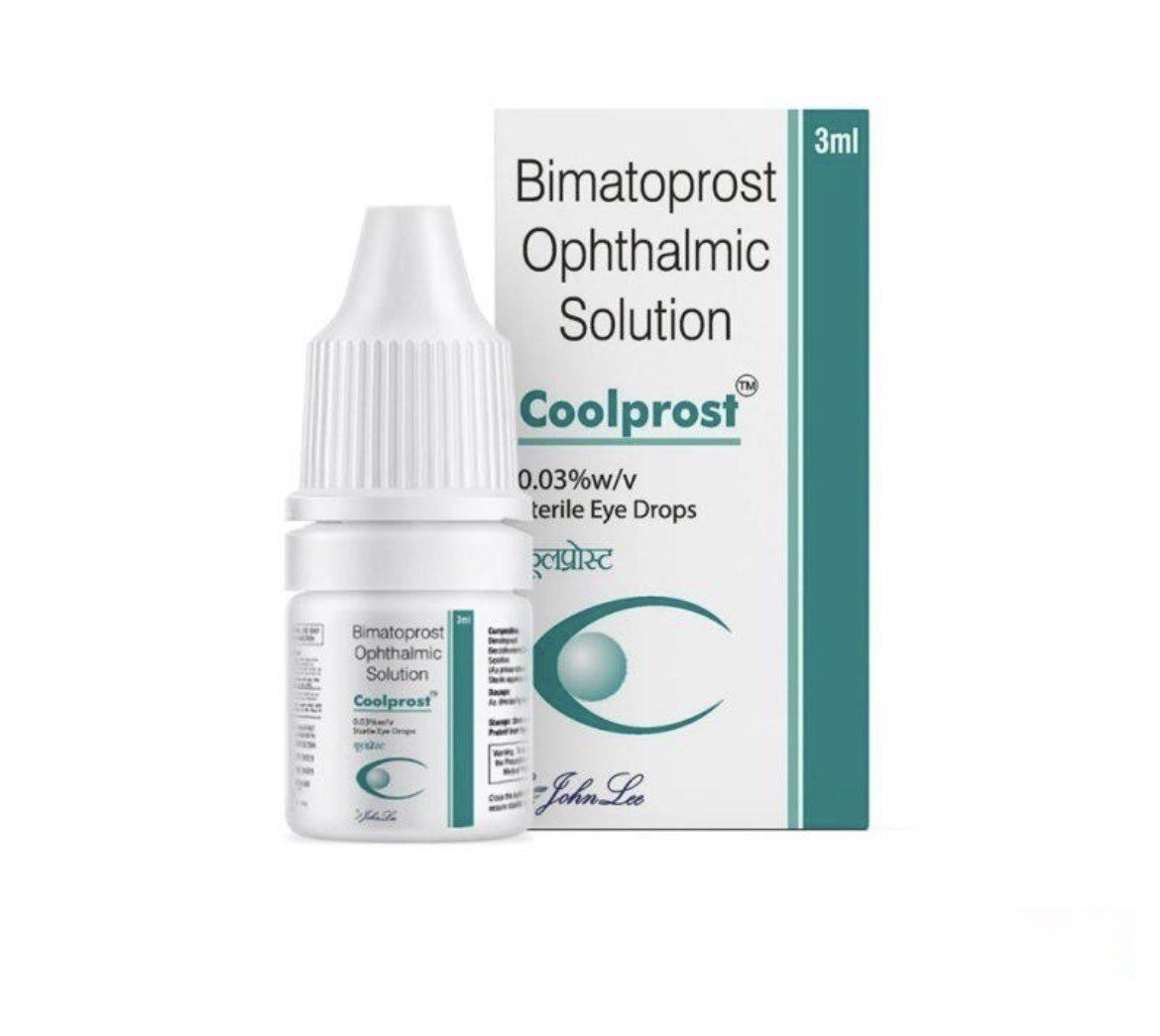 Bimatoprost Ophthalmic Solution ( 3ml Sterile Eye Drops ) – Coolprost